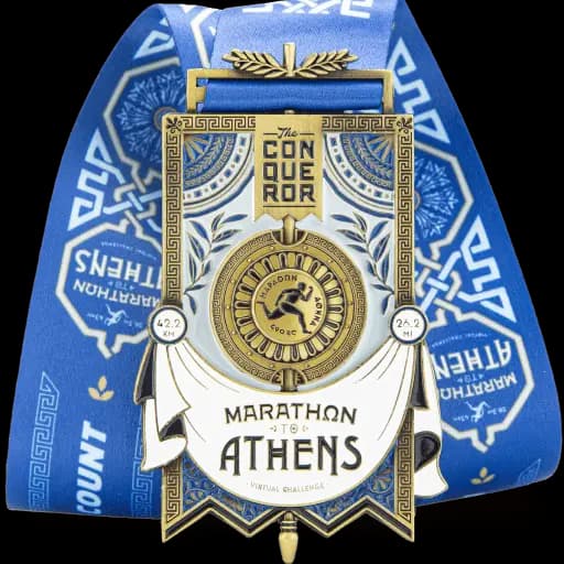 Marathon to Athens Medal