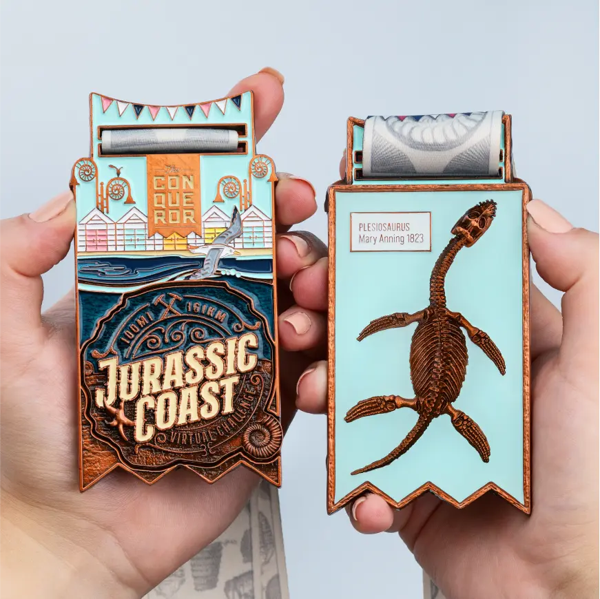 Jurassic Coast medal