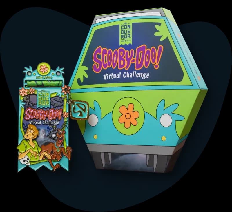 Scooby-Doo medal showcase