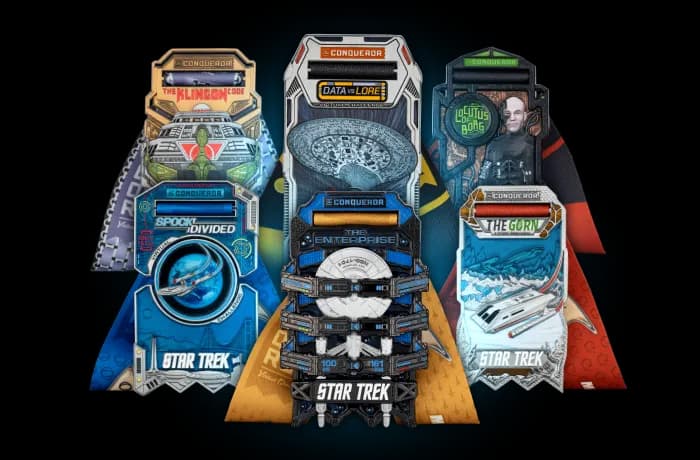6x Challenge bundle in Star Trek virtual challenge series