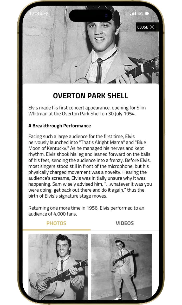 Elvis in Memphis local spots