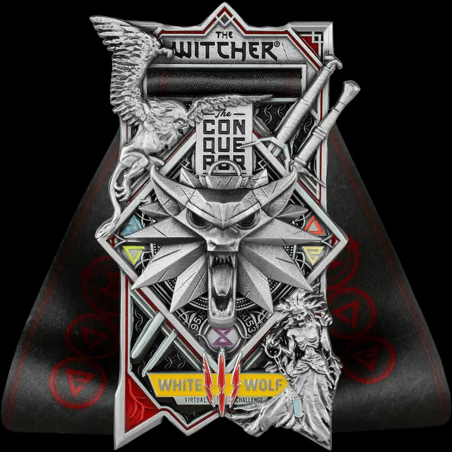 The White Wolf challenge medal