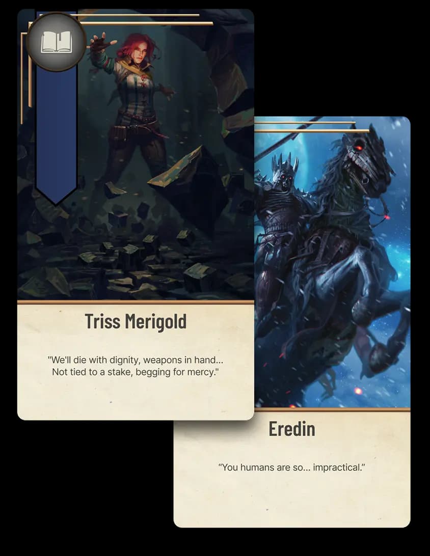 Wild Hunt collectible cards