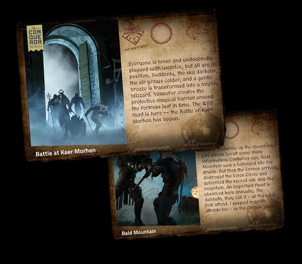 Wild Hunt virtual postcards