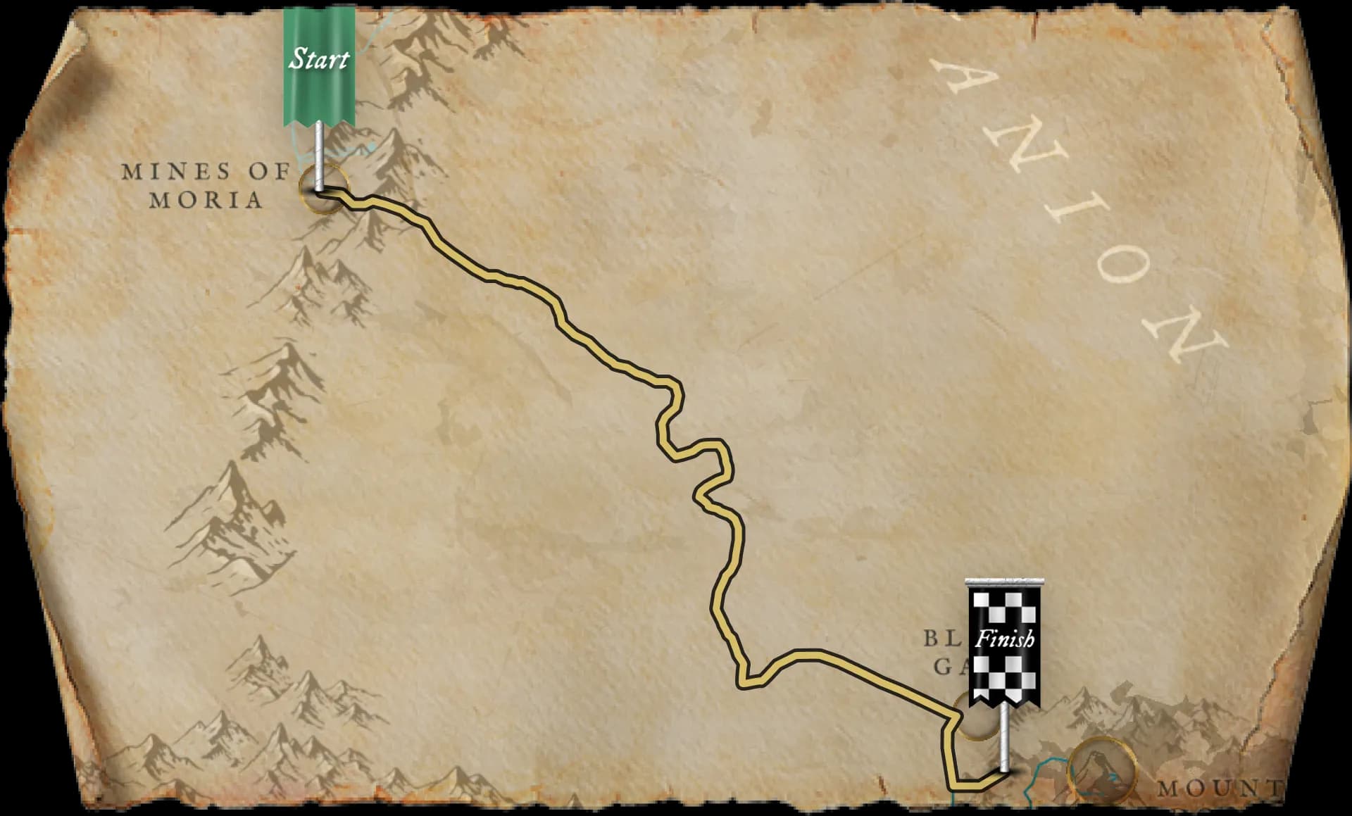 Virtually Travel from The Shire to Mordor
