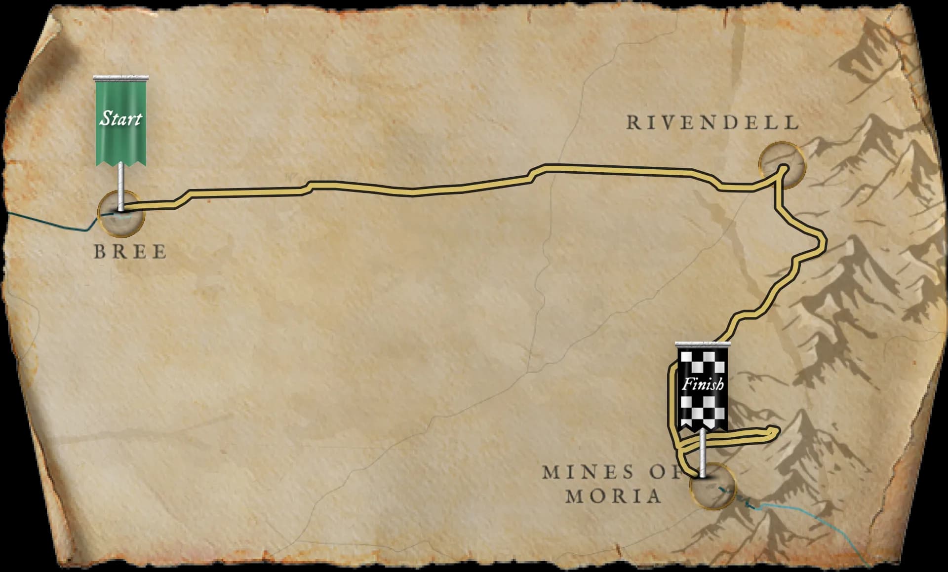 Virtually Travel from The Shire to Mordor