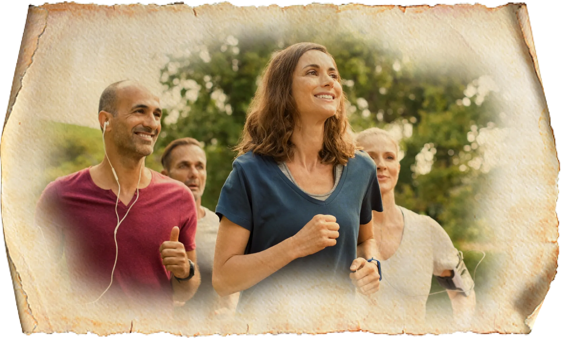 Gather your fellowship and complete virtual challenges together