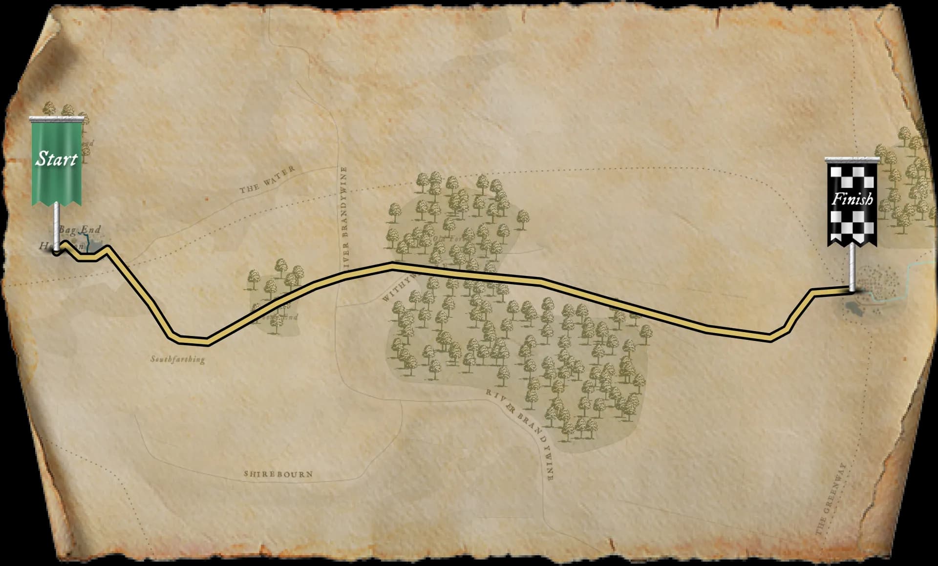 Virtually Travel from The Shire to Mordor