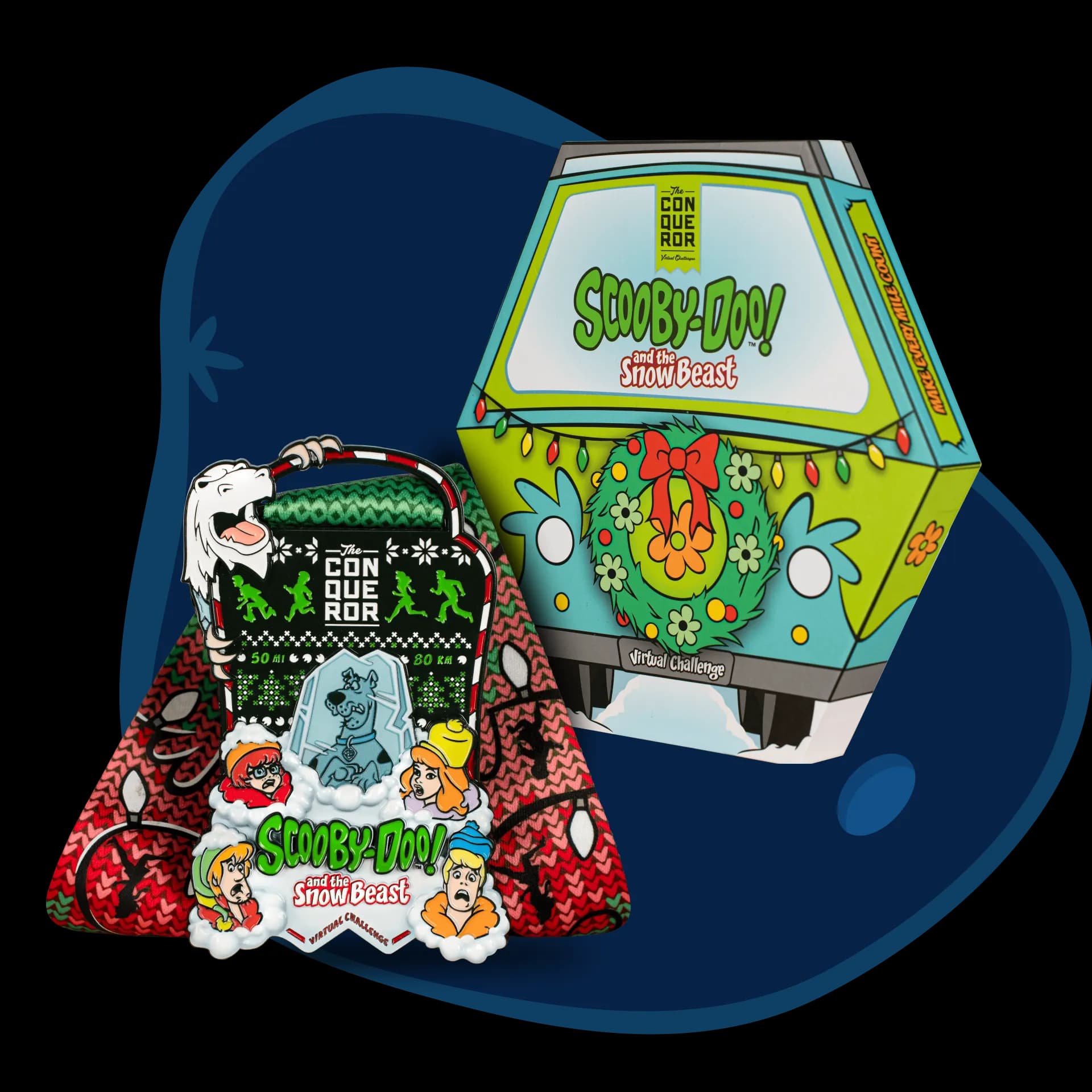 Scooby-Doo and the Snow Beast medal showcase