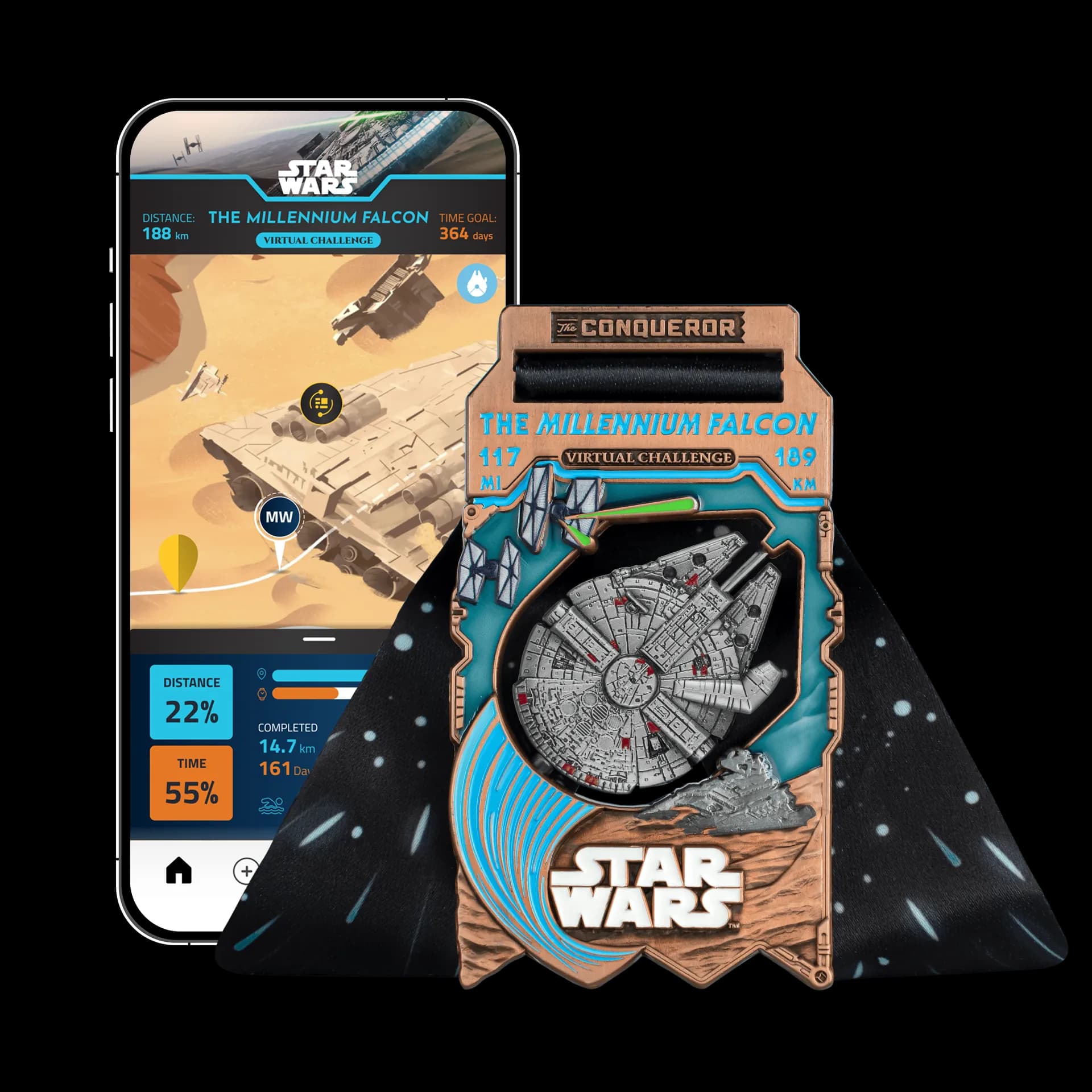 The Millennium Falcon Virtual Challenge