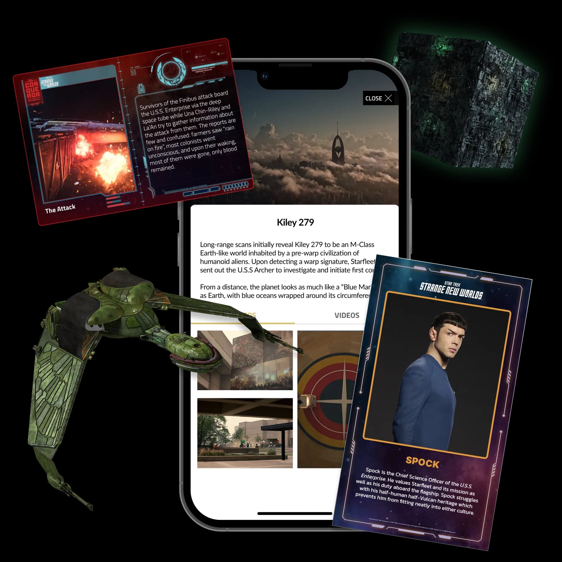 Star Trek challenge rewards and collectibles