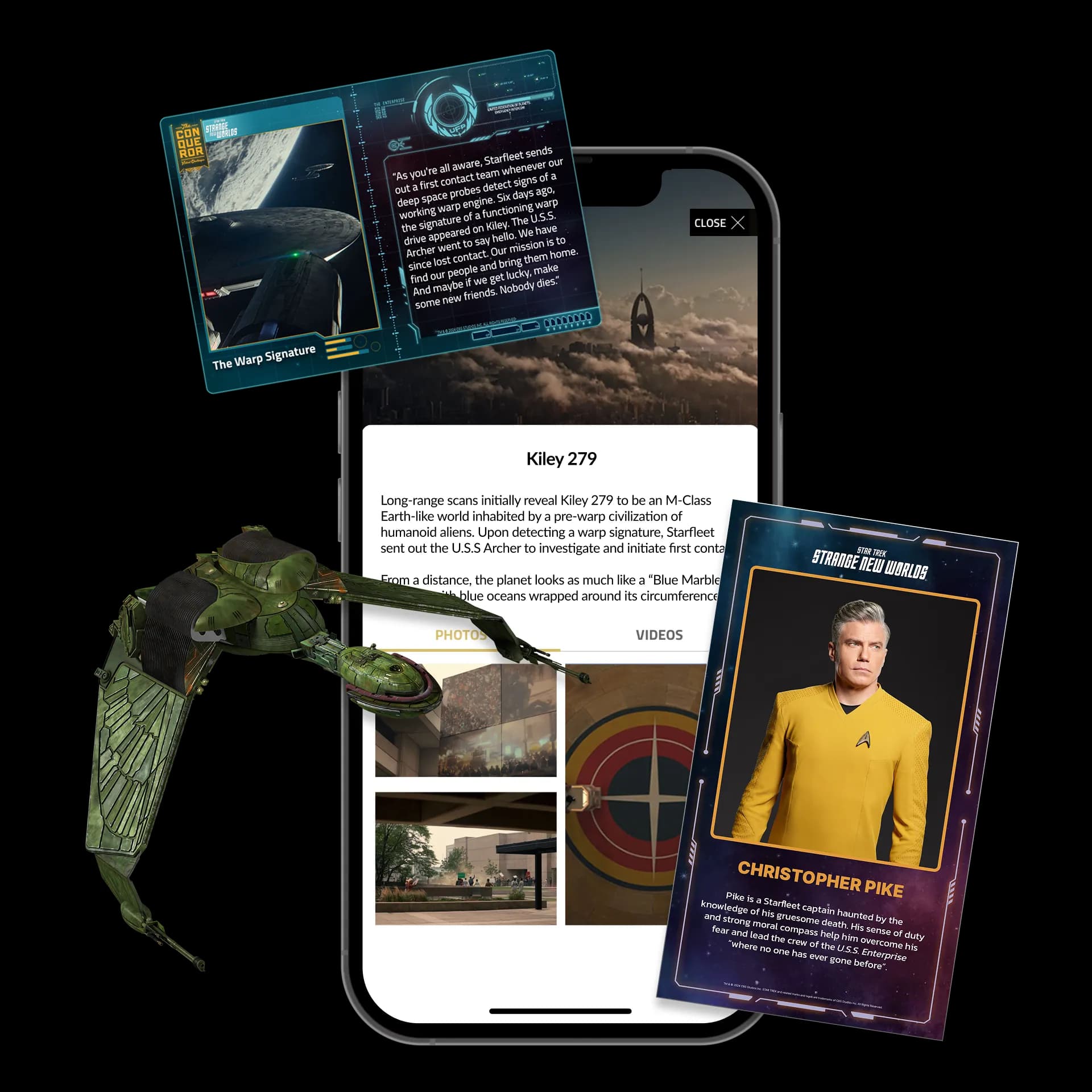 The Enterprise unlockable rewards
