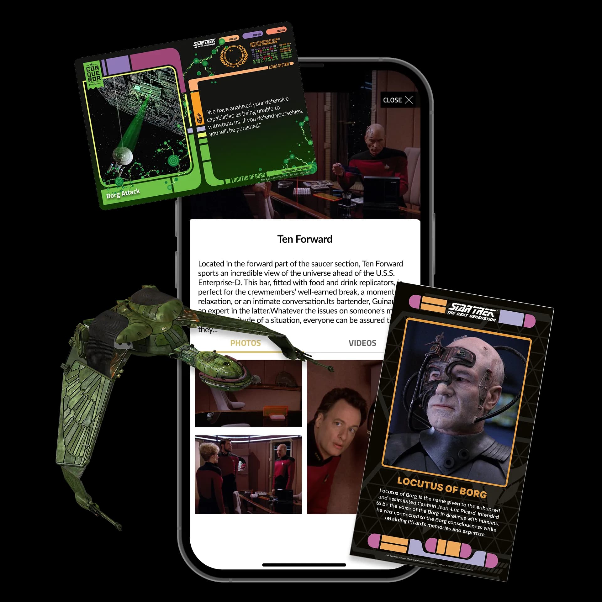 Locutus of Borg unlockable rewards