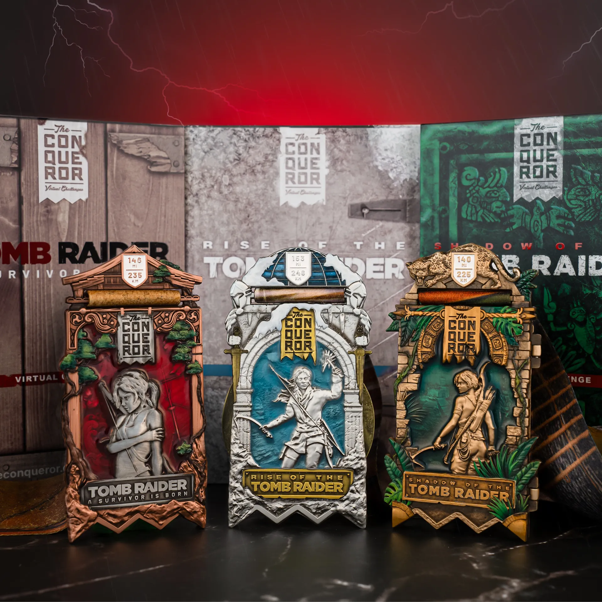 Tomb Raider challenge medal bundle
