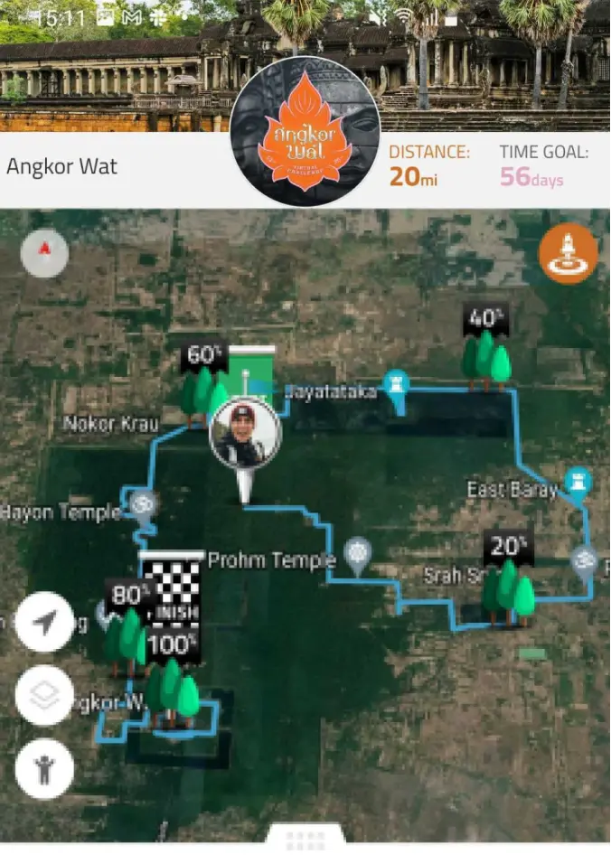 Virtually travel to Angkor Wat