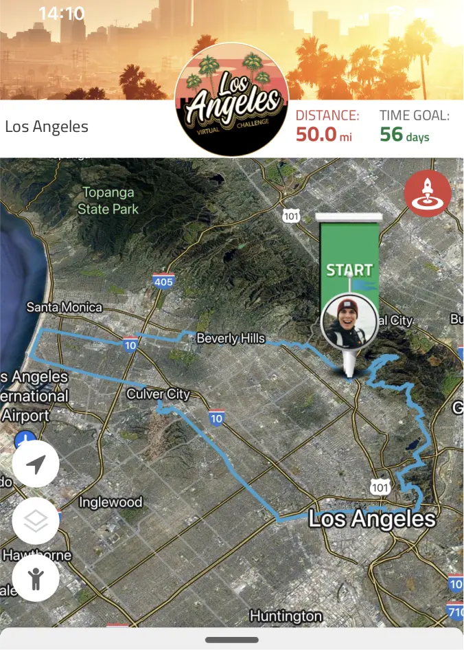 Virtually travel to Los Angeles