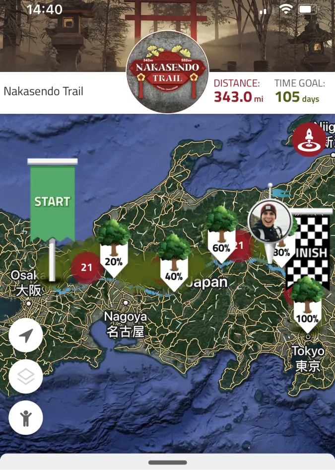 Virtually travel to Nakasendo Trail