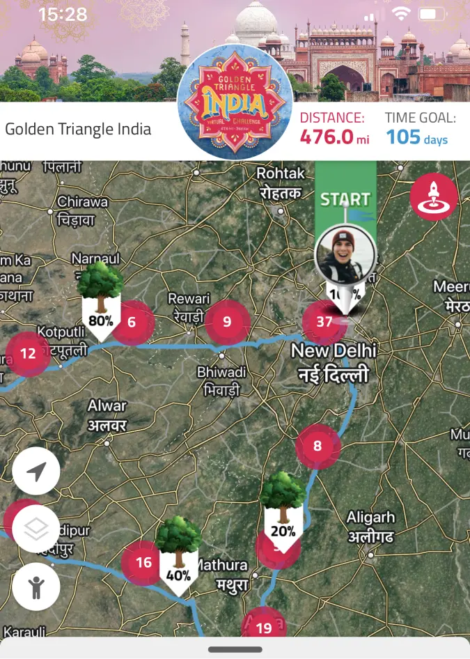 Virtually travel to Golden Triangle