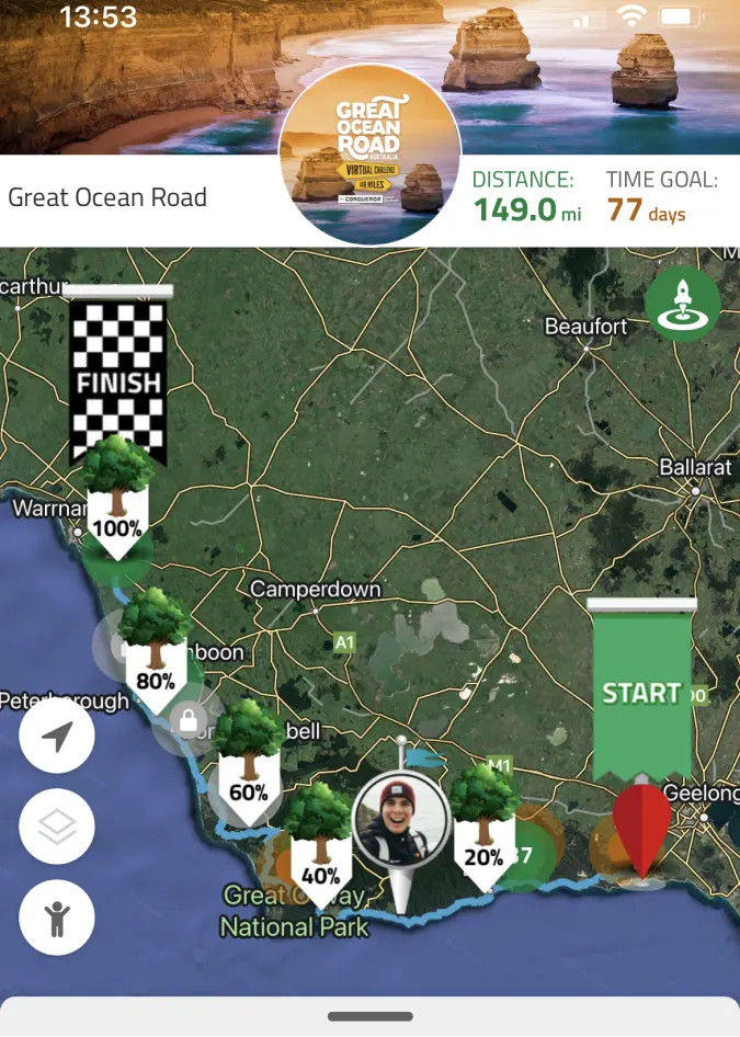 Virtually travel to Great Ocean Road