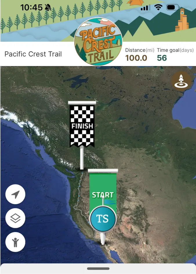 Virtually Travel the Pacific Crest Trail