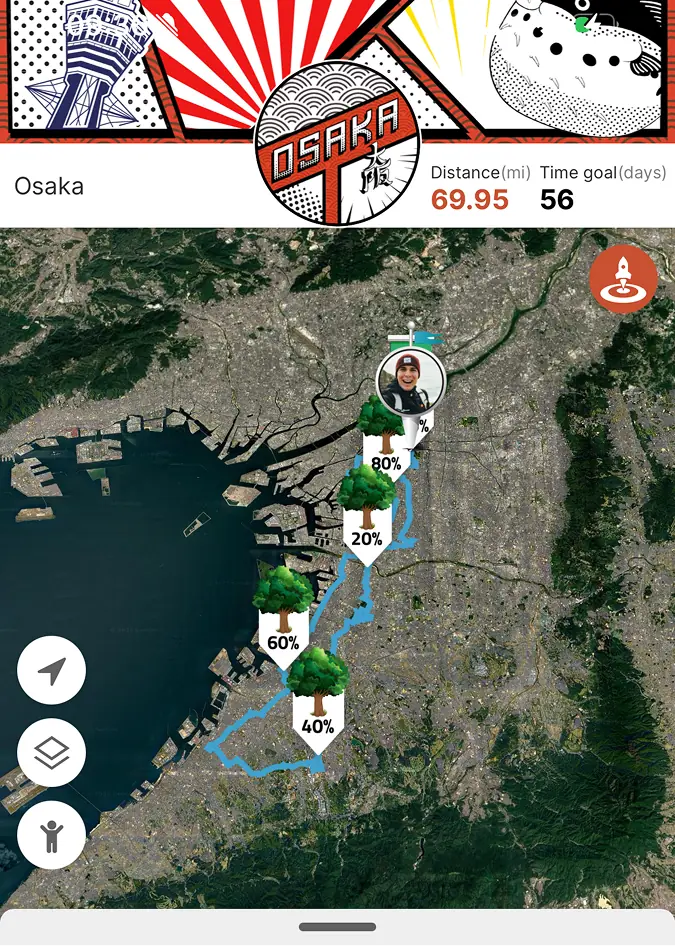 Virtually Travel Through Osaka