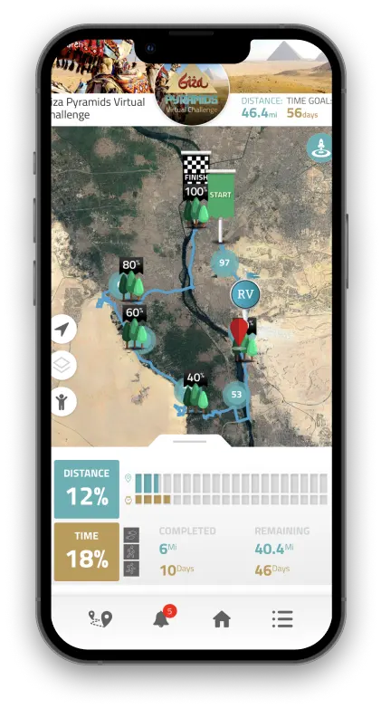 Virtually travel to Giza Pyramids
