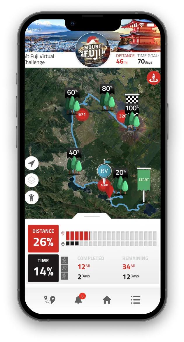 Virtually travel to Mount Fuji