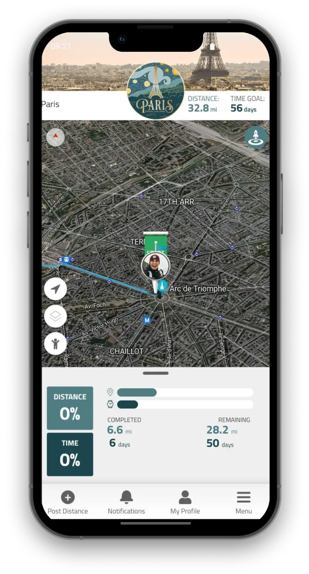 Virtually travel to Paris