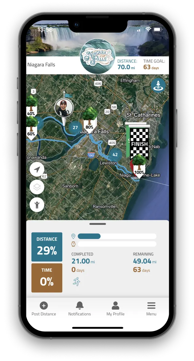 Virtually travel to Niagara Falls