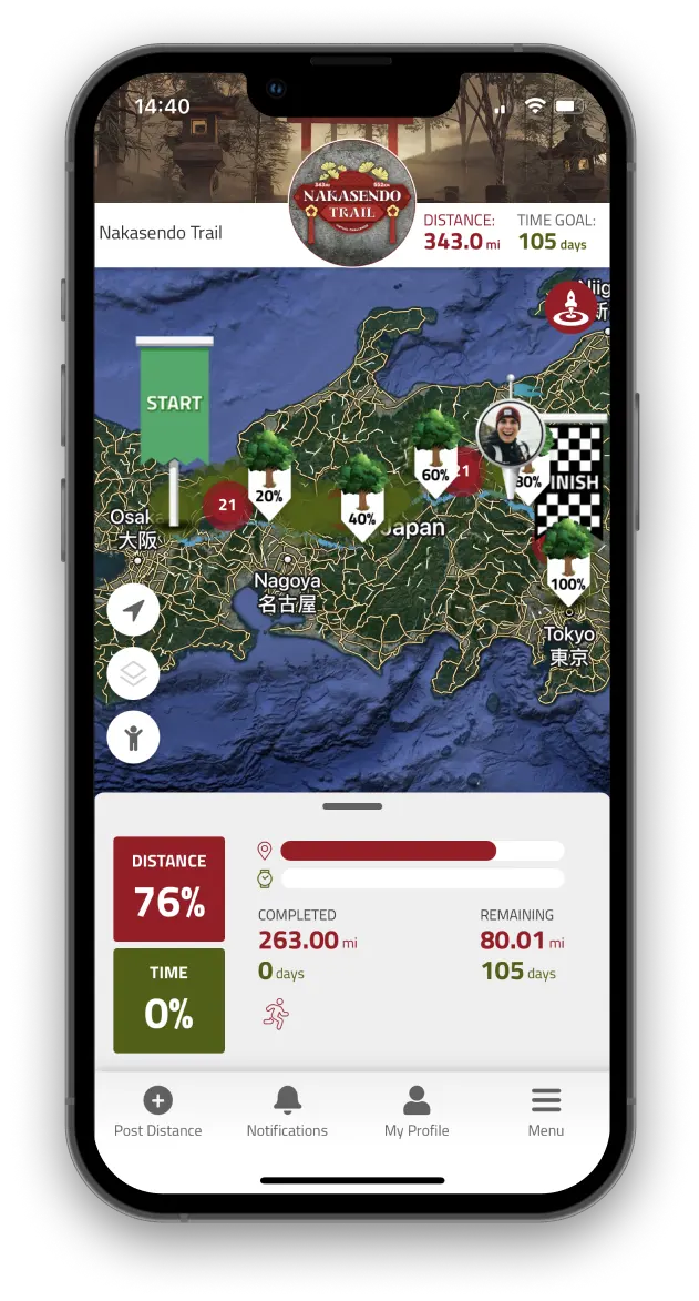 Virtually travel to Nakasendo Trail