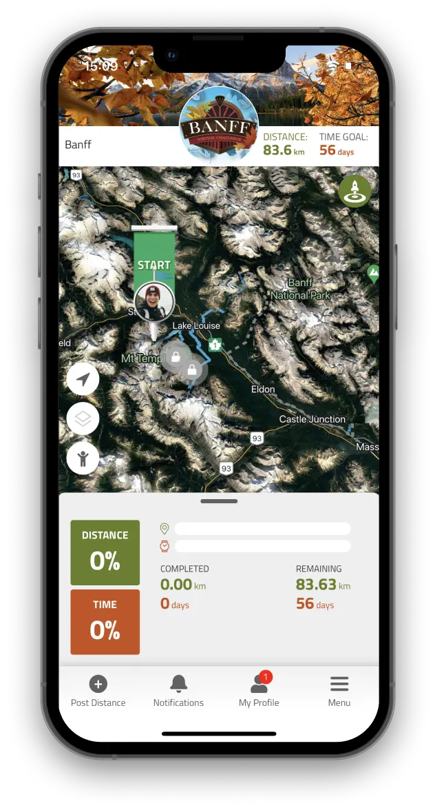 Virtually travel to Banff