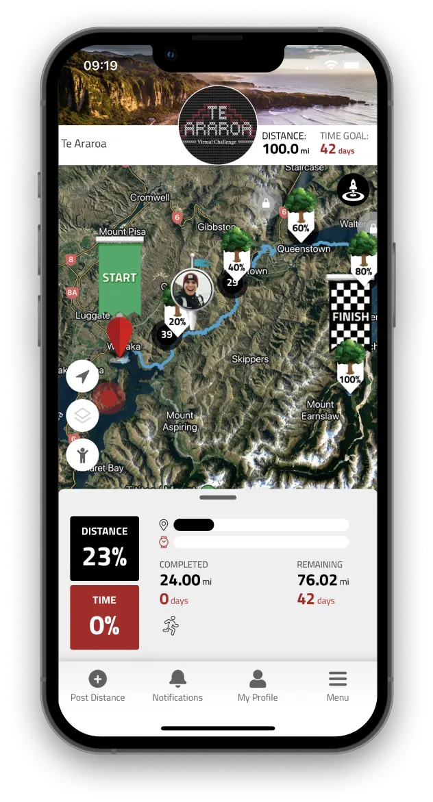 Virtually travel to Te Araroa