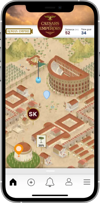 Virtually travel through history