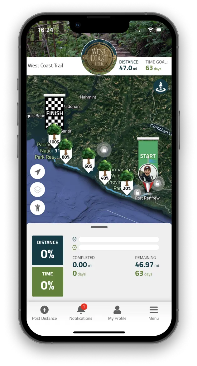 Virtually travel to West Coast Trail