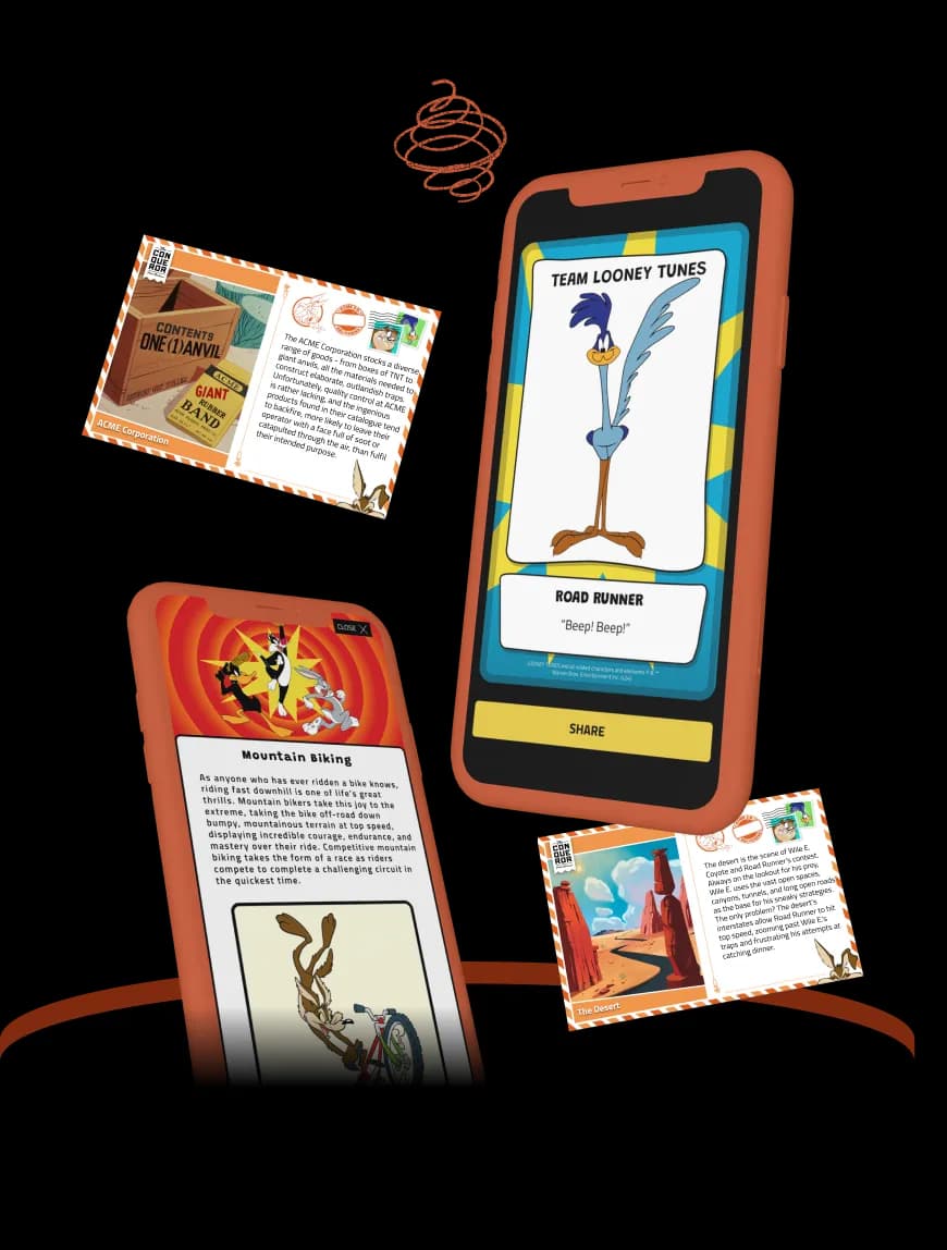 Wile E. Coyote exclusive content preview