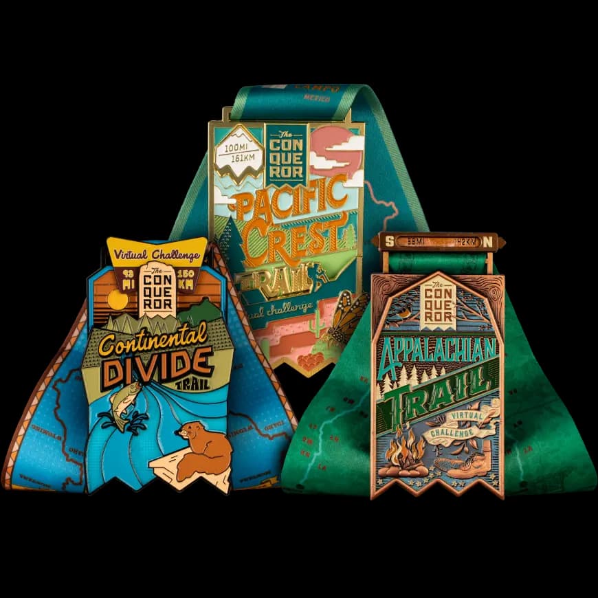 Triple Crown of Hiking Medal