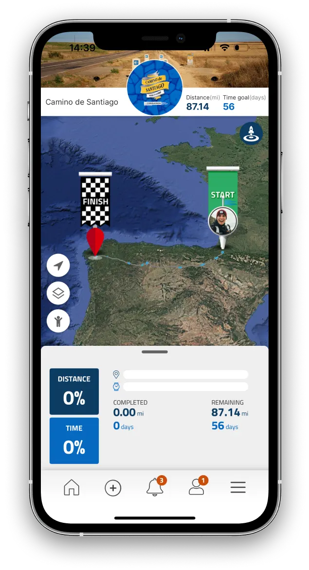Virtually travel to Camino de Santiago