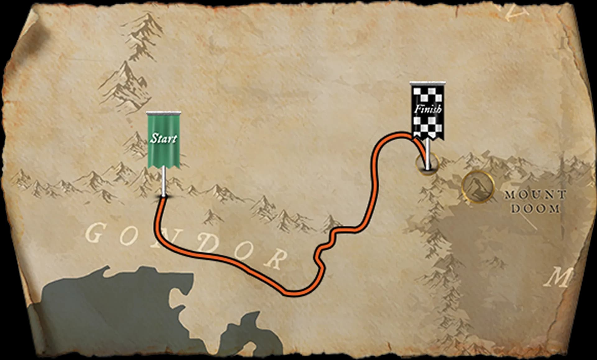 Virtually Travel from The Shire to Mordor