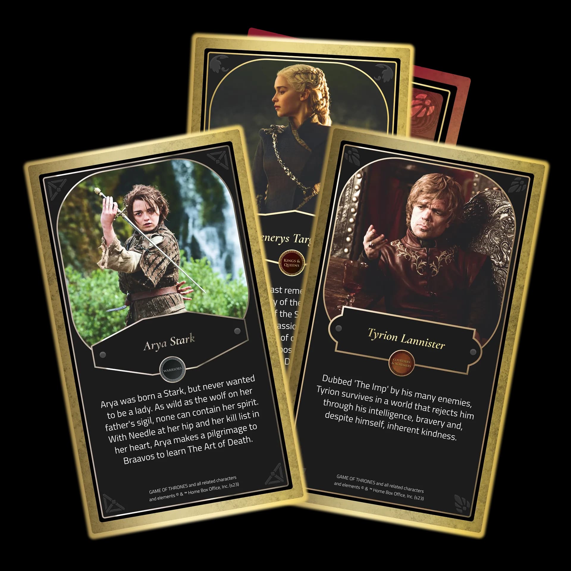 Discover the Characters of Westeros with 25 Virtual Collectible Cards!