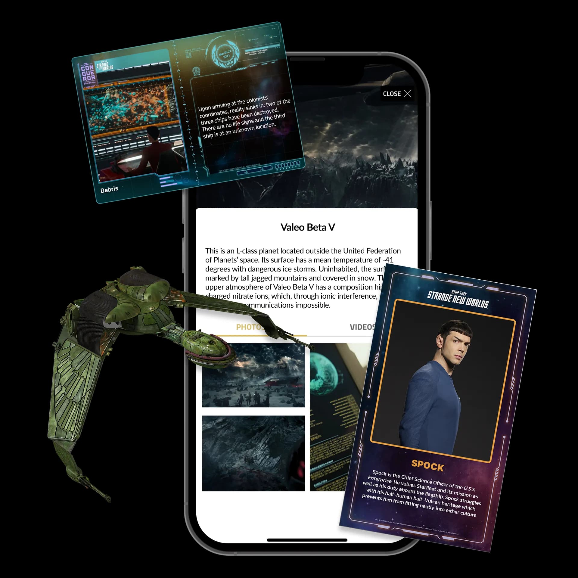 Spock Divided unlockable rewards